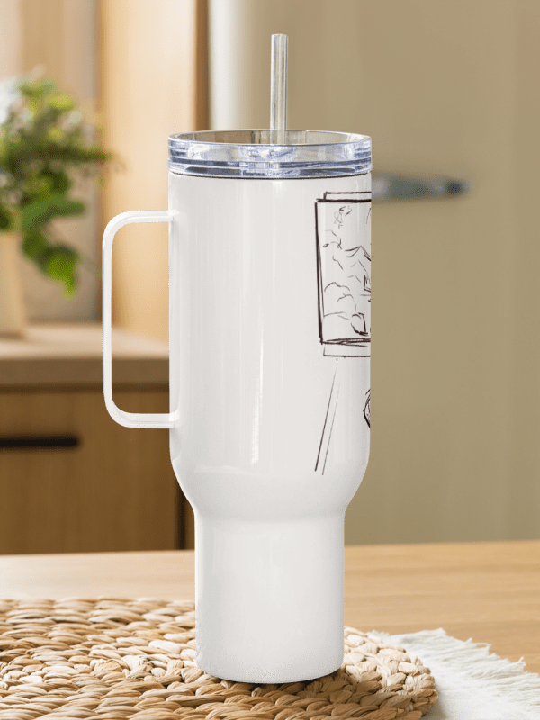 Boob Ross Travel Mug product image (5)