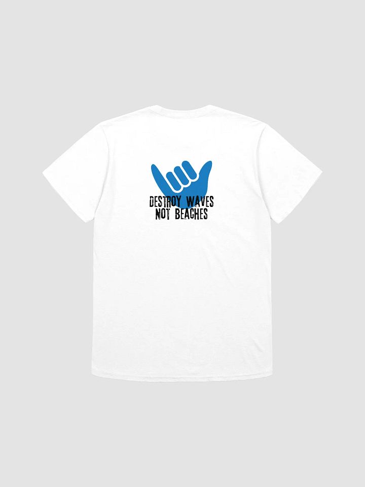 Destroy Waves White T-Shirt product image (2)