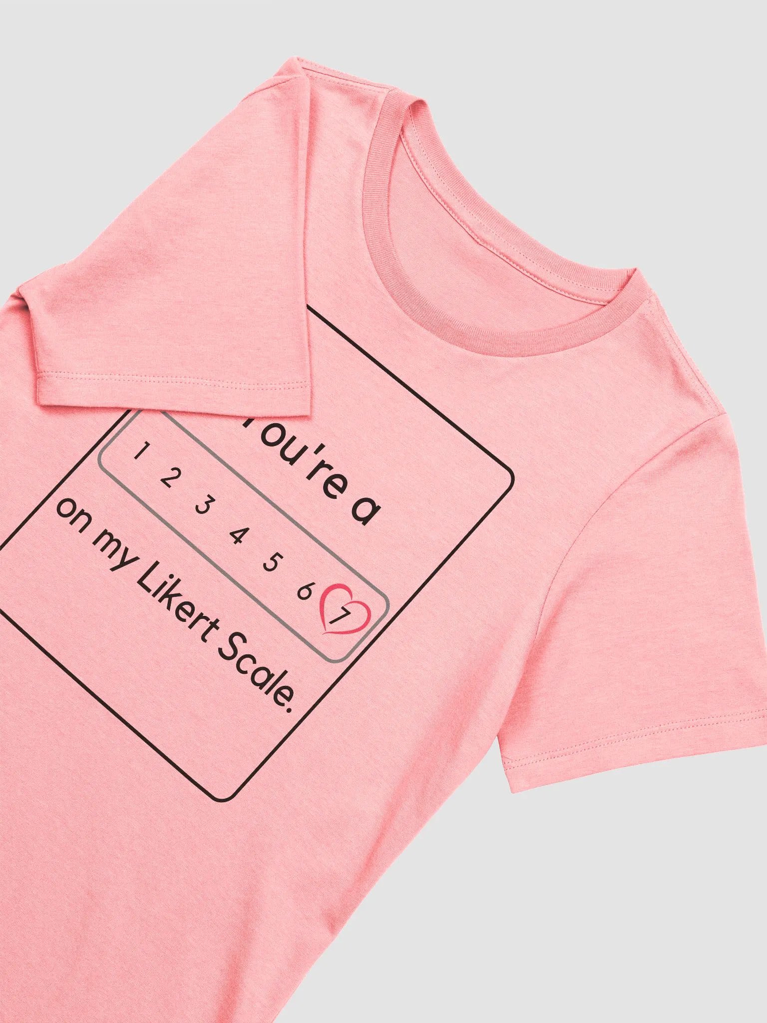 You're A 7/Heart On My Likert Scale (Women's) product image (17)