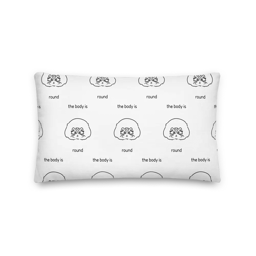 The Body Is Round Ver. 2 - Pillow product image (2)