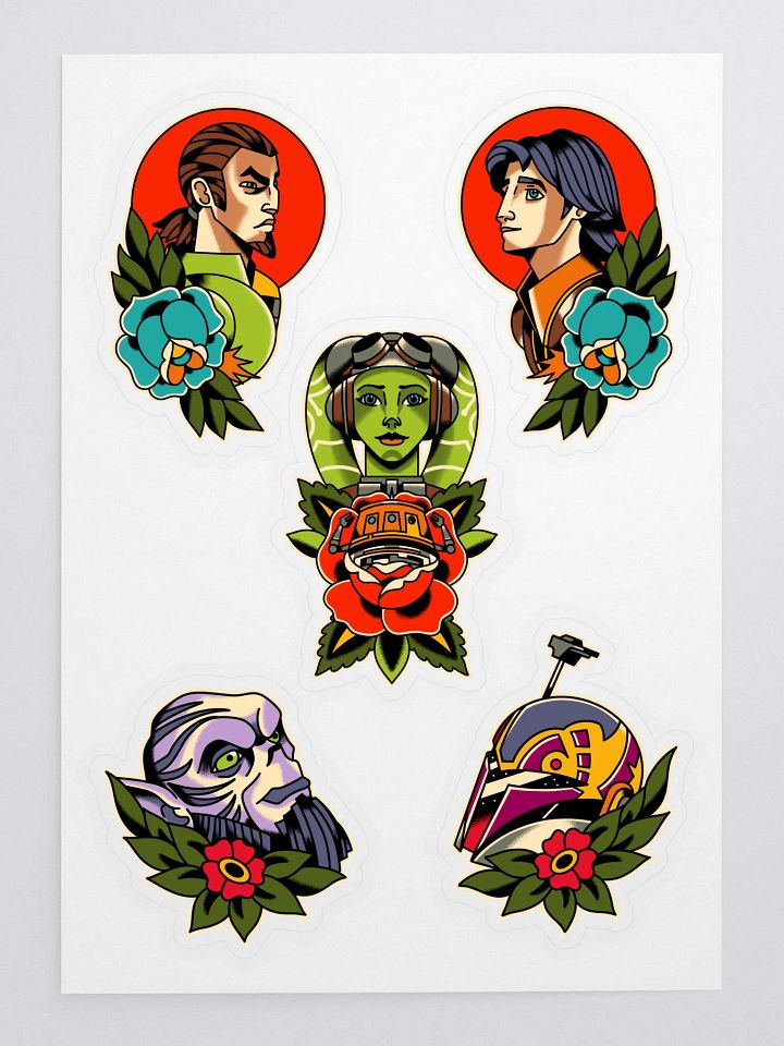 Rebels Flash - Sticker Sheet product image (1)