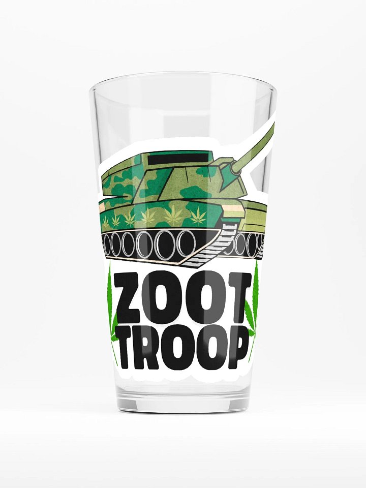 Zoot Troop large logo glass product image (1)