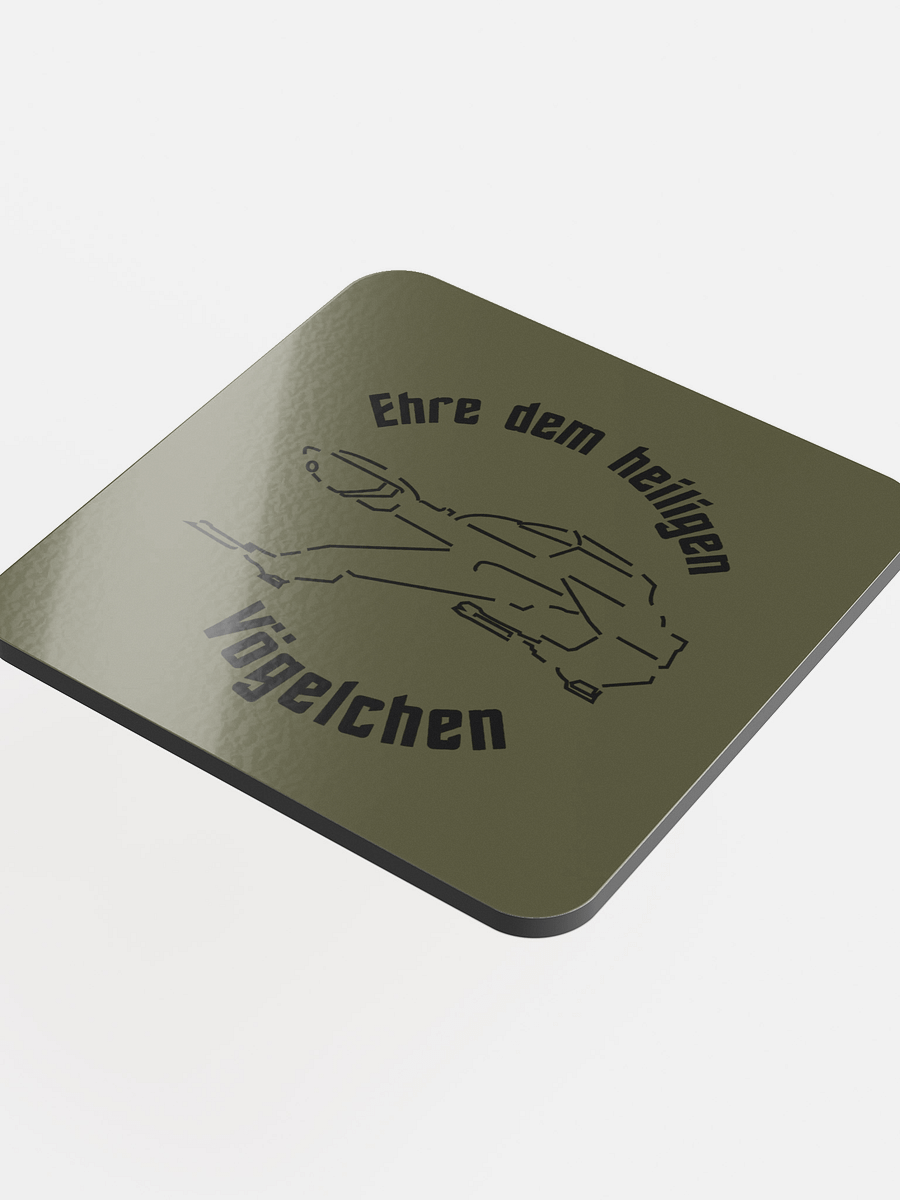 Ehre dem Vögelchen - Untersetzer product image (4)