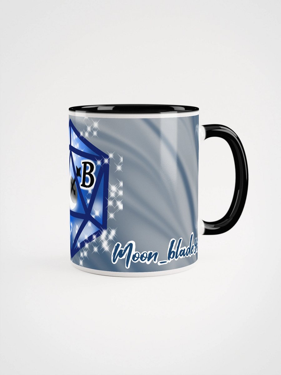 Moonblade- D20 Ceramic Mug with Color Inside (11 oz) product image (3)