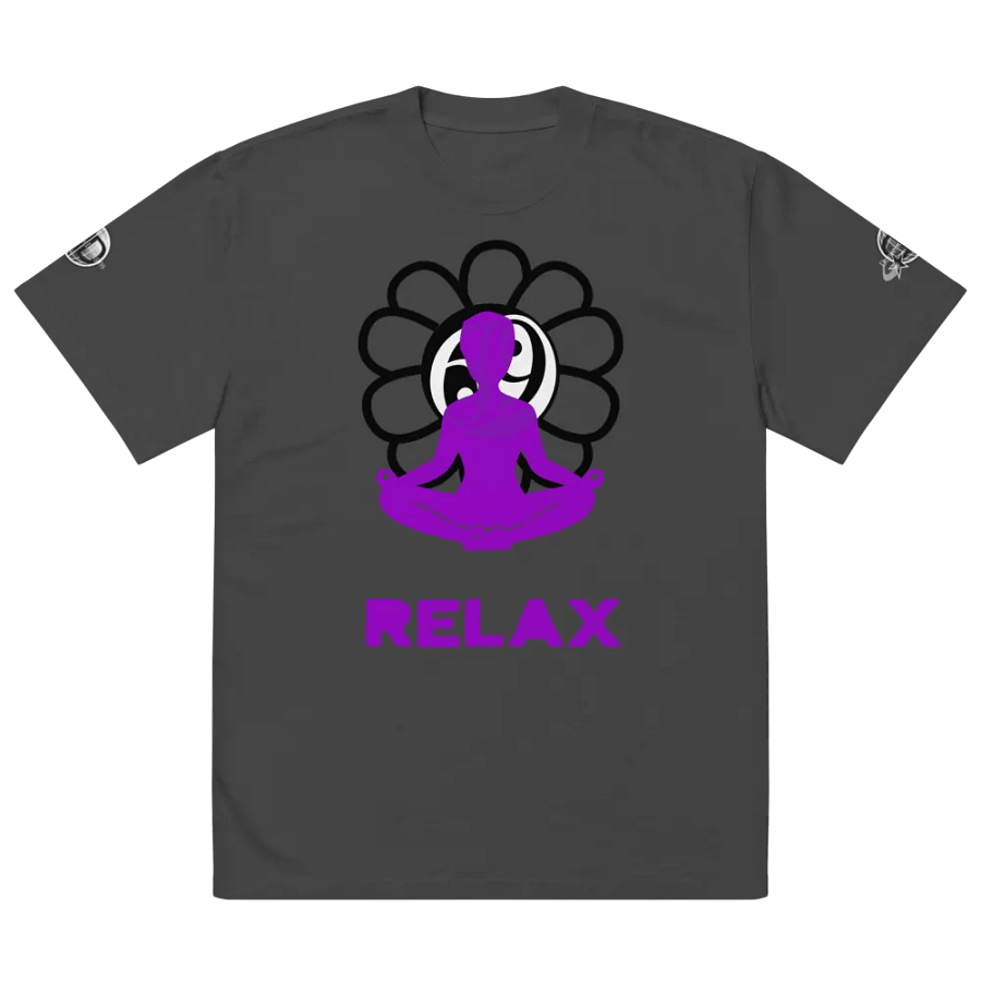 Zen Harmony Purple | Oversized Tee product image (4)