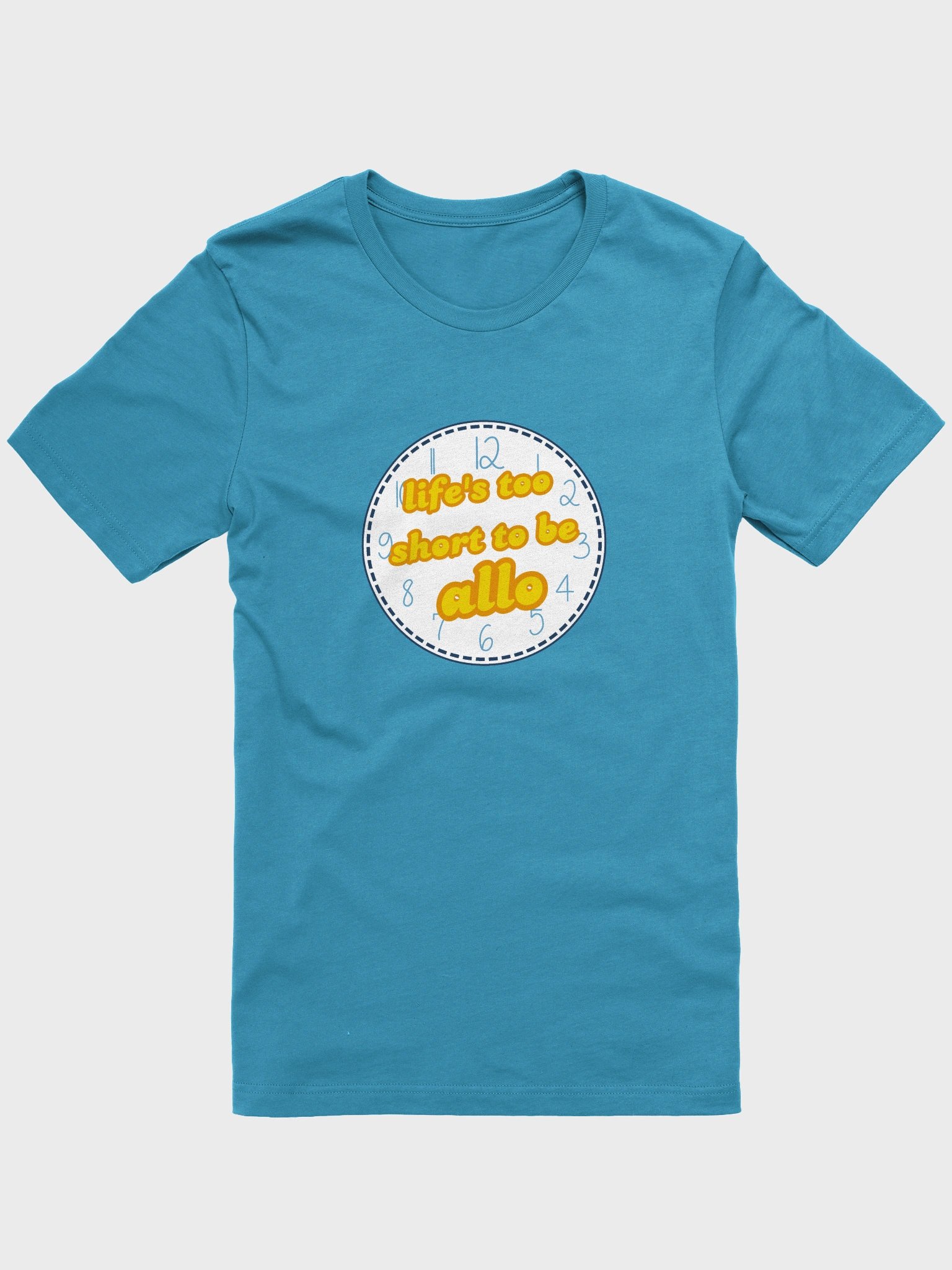 life's too short to be allo aroace t-shirt product image (1)
