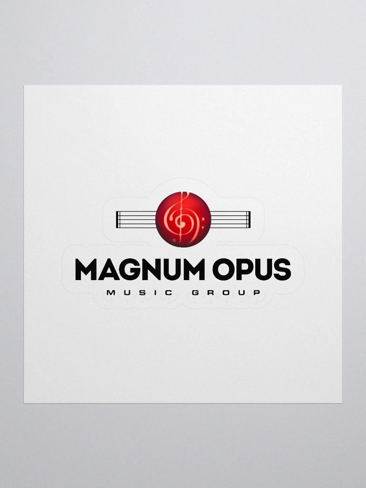 Magnum Opus Music Group - Kiss Cut Stickers product image (2)