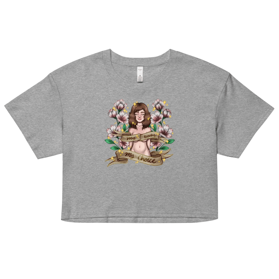 My Body My Choice Crop Top product image (6)