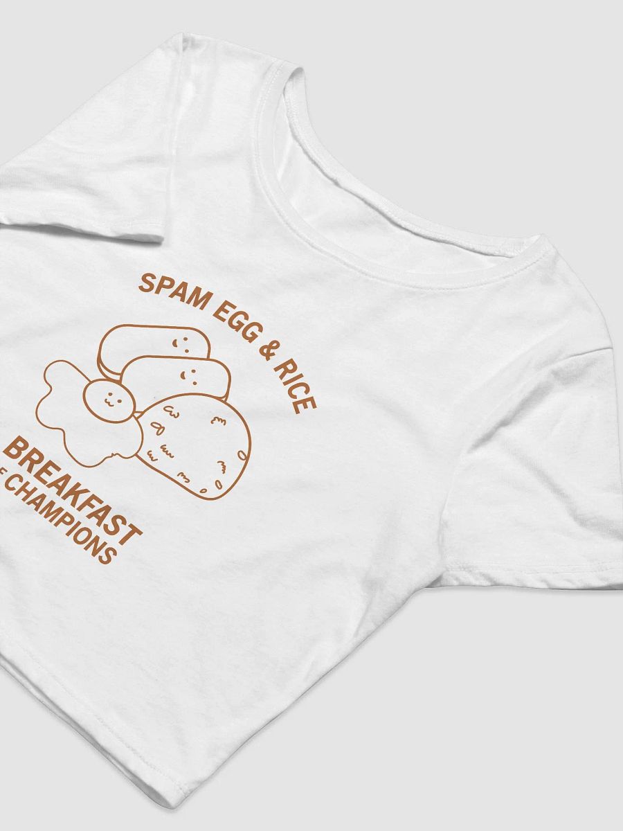 Breakfast of Champions Crop Tee product image (5)