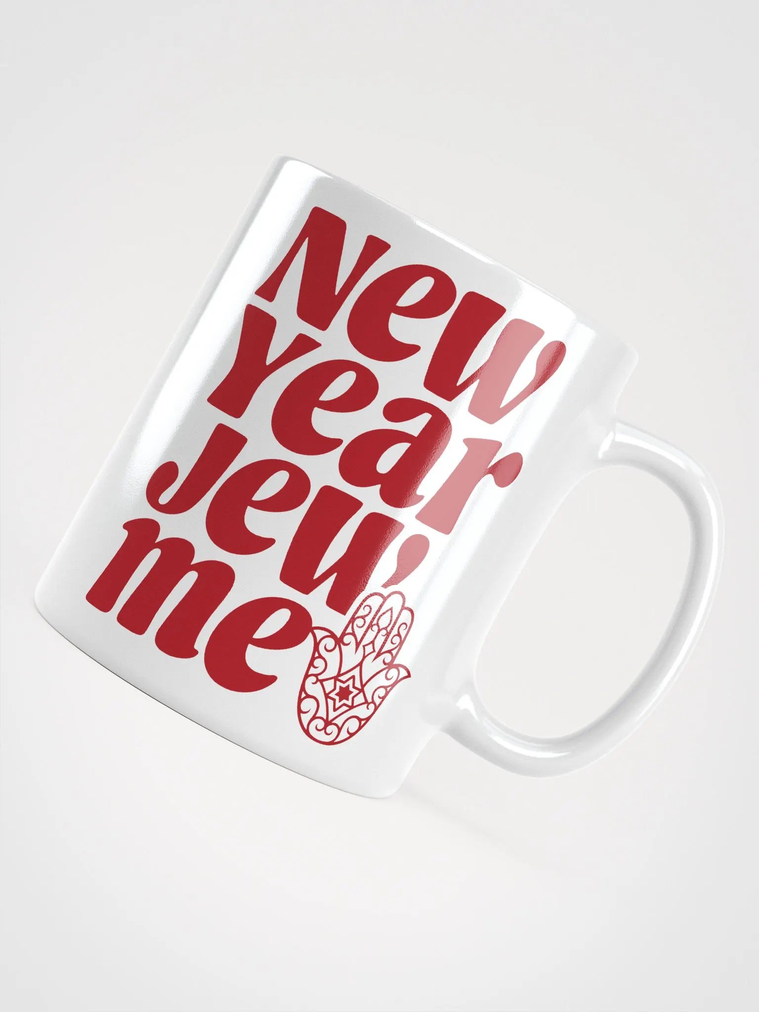New Year Jew Me White Mug product image (6)