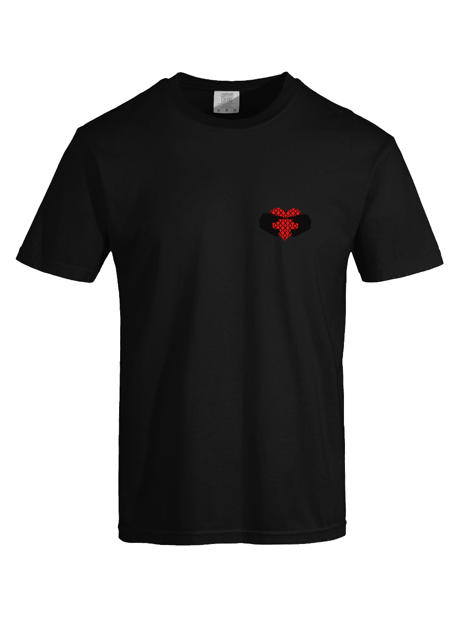Matching Off-Road Helmet Heart (Black-Right) | Shirt product image (3)