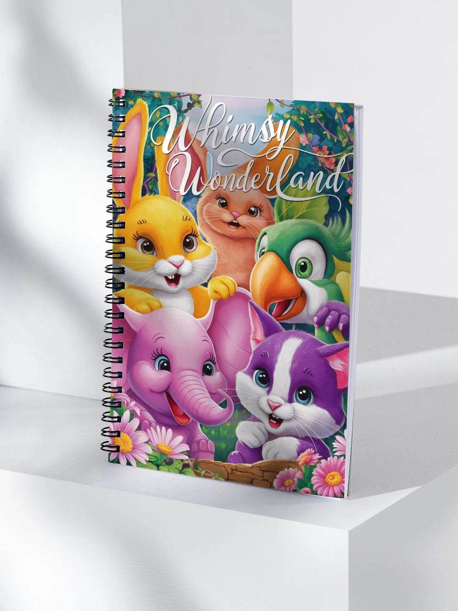 Whimsy Wonderland Spiral Notebook product image (4)