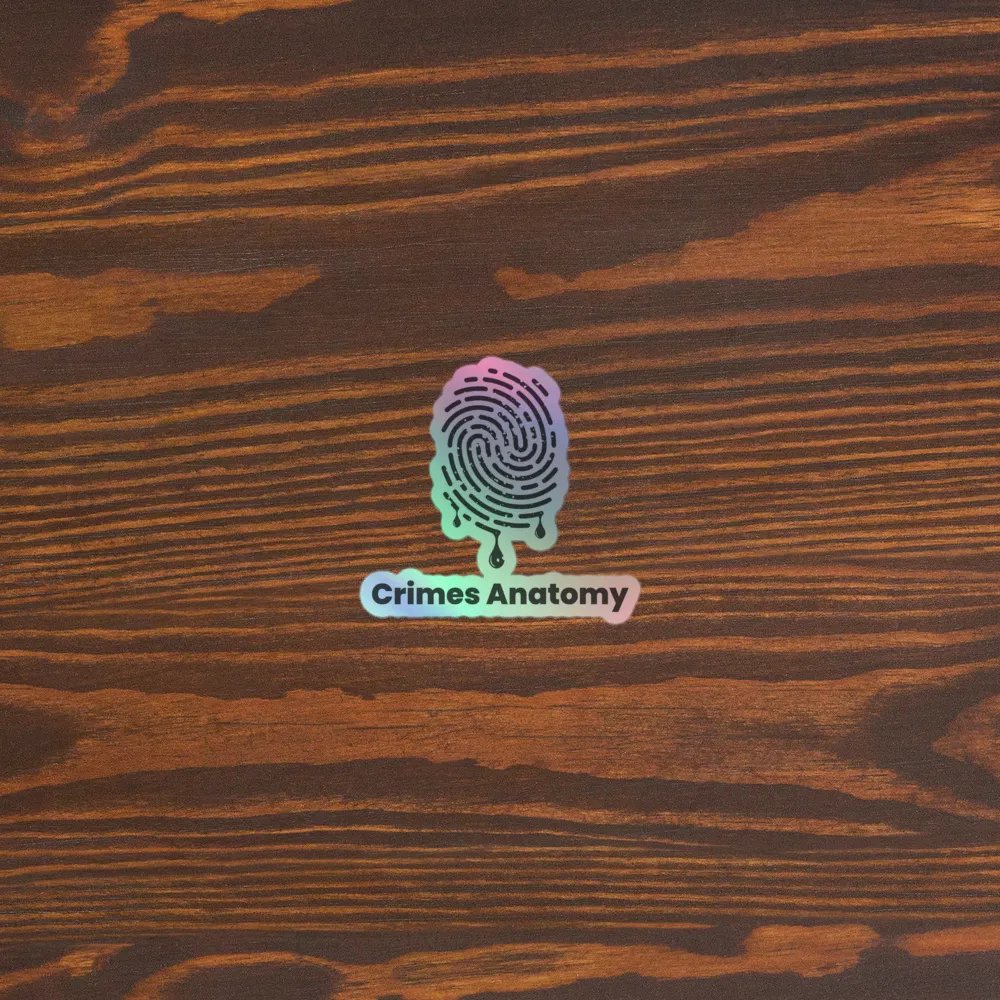 Crimes Anatomy - Holographic Fingerprint Sticker Sheet product image (5)
