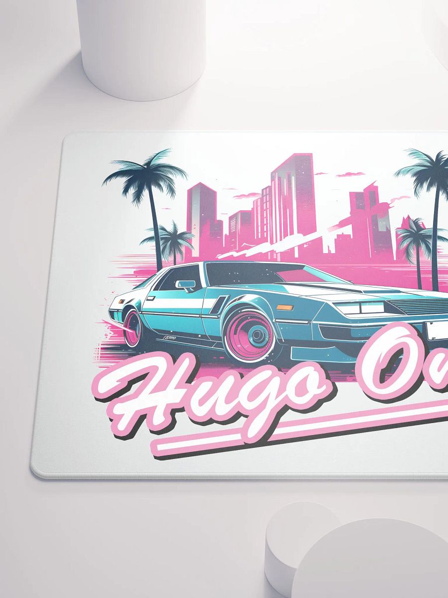 1980s Miami Hugo One Mousepad product image (10)
