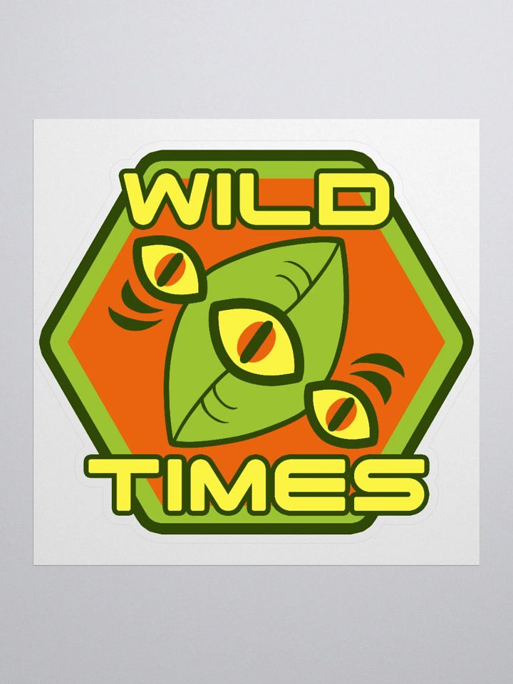 Wild Times Sticker product image (1)