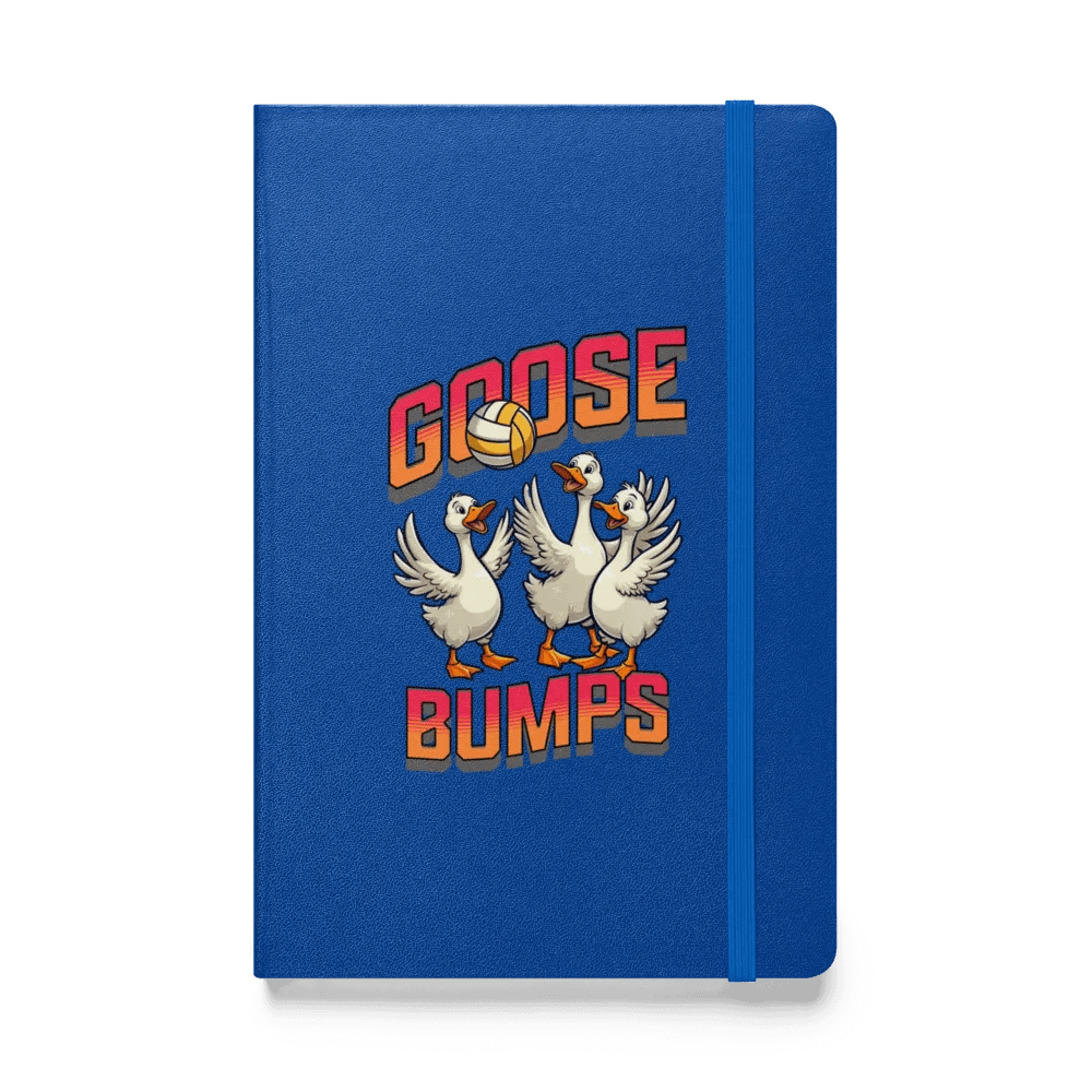 Goose Bumps Volleyball Hardcover Journal product image (1)