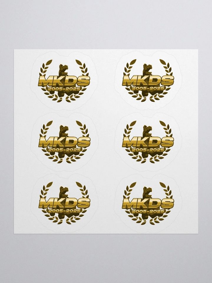 MKDS 20 Year Anniversary stickers product image (4)
