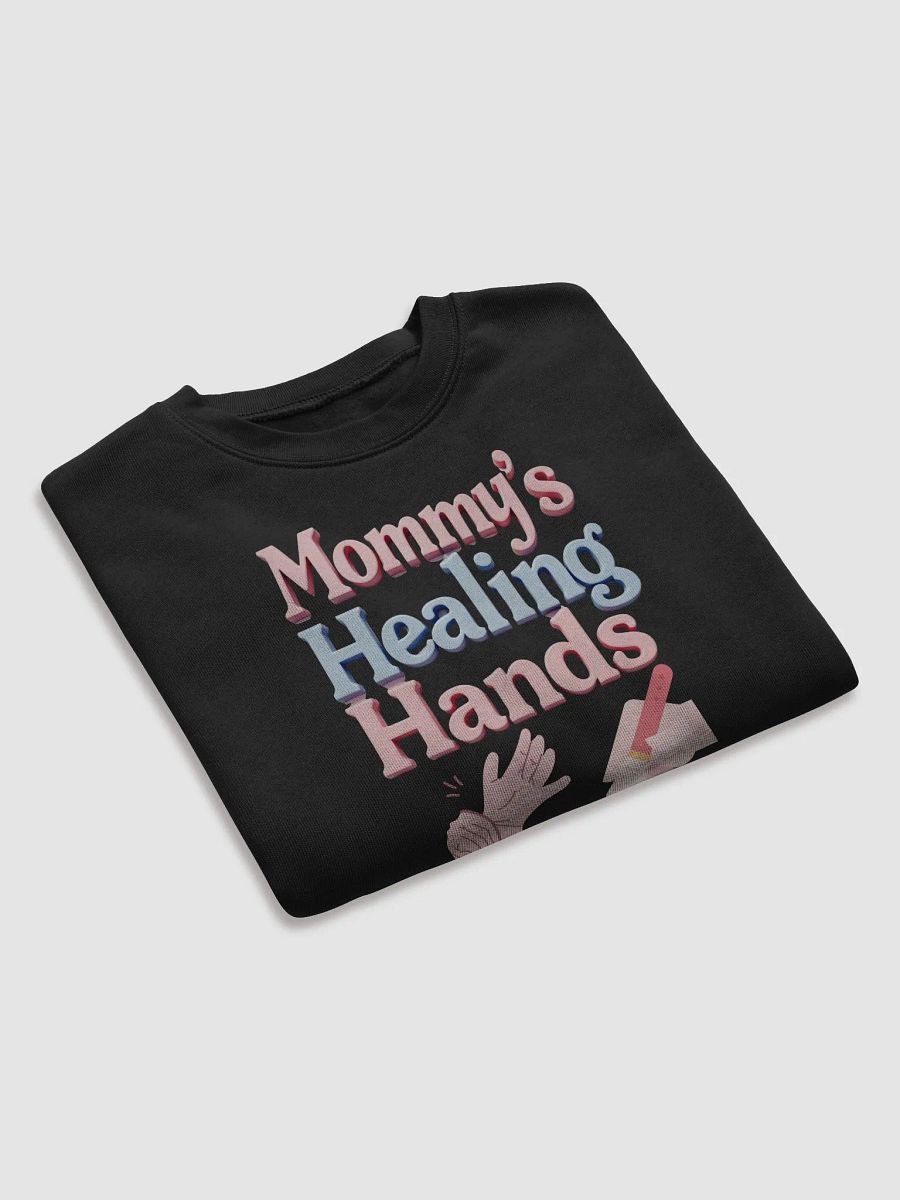 Mommy's Healing Hands Crop Sweatshirt product image (20)