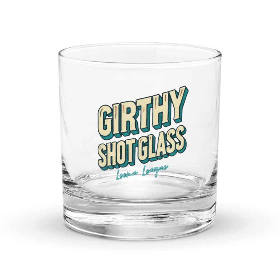 GIRTHY shot glass whiskey glass product image (1)