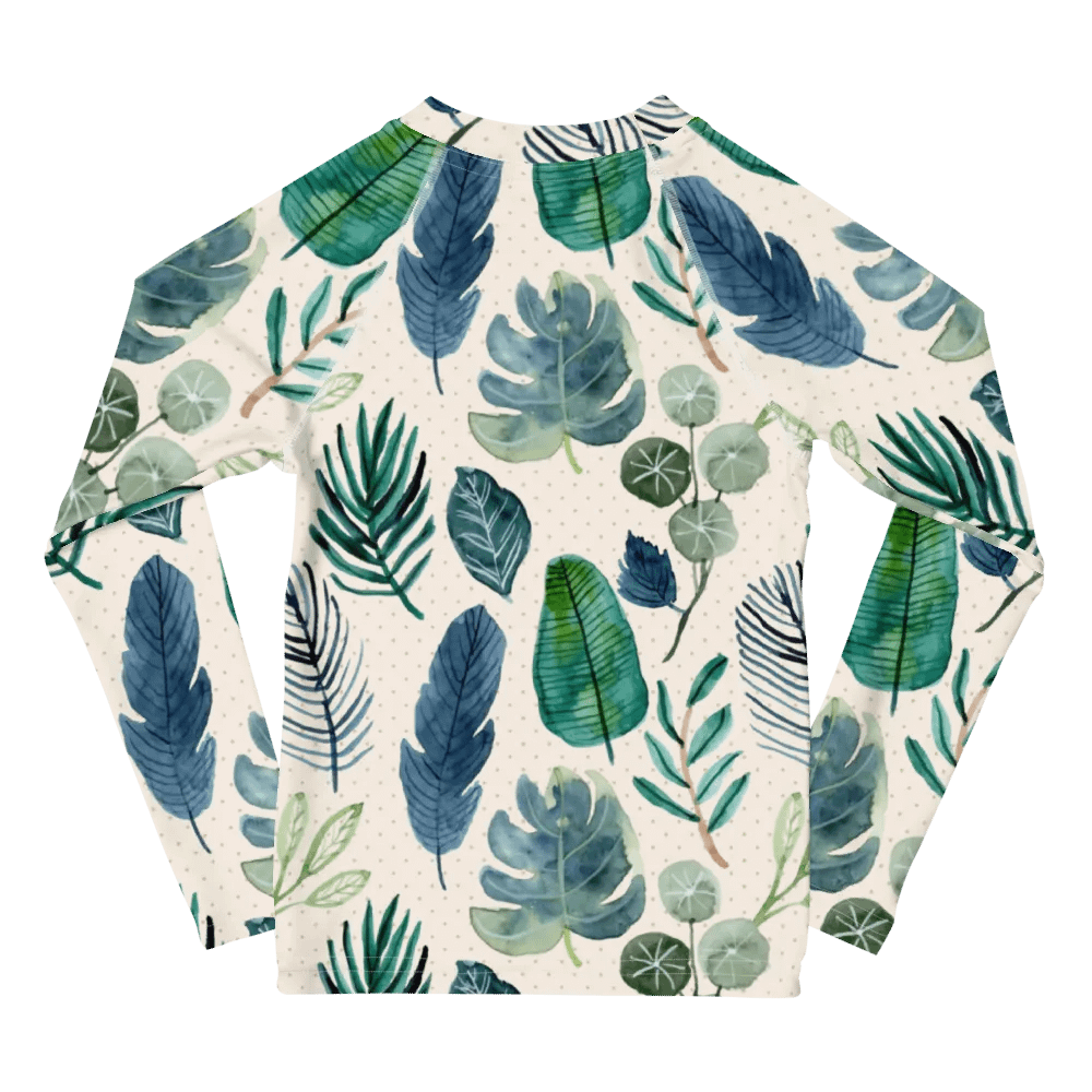 Botanical Bliss Kids Rash Guard product image (10)