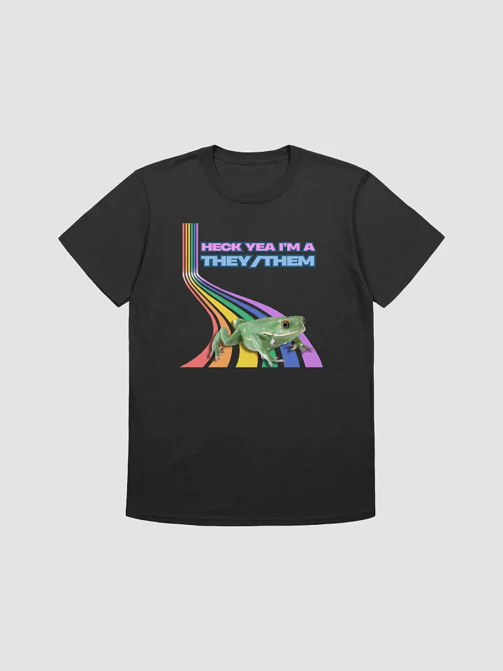 Heck Yea I'm A THEY/THEM Gildan Unisex Softstyle T-Shirt by Gildan product image (1)