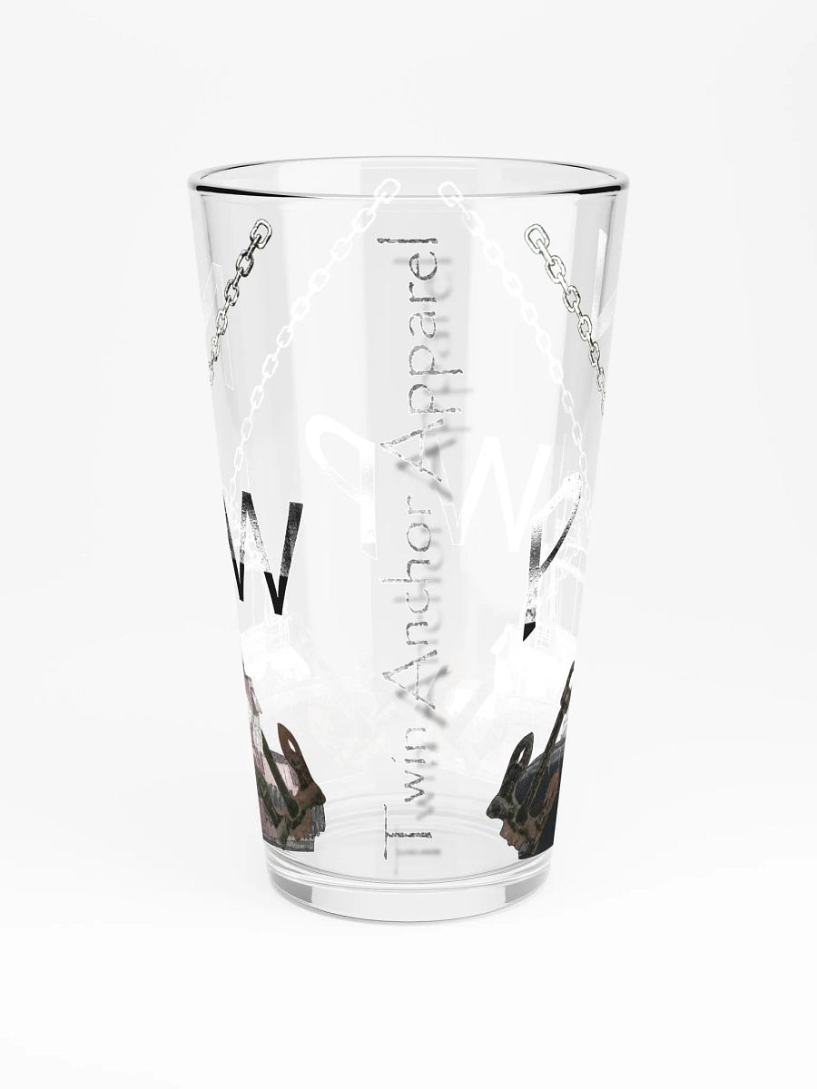 X Ancher Chain PNW 16oz Pint Glass product image (3)