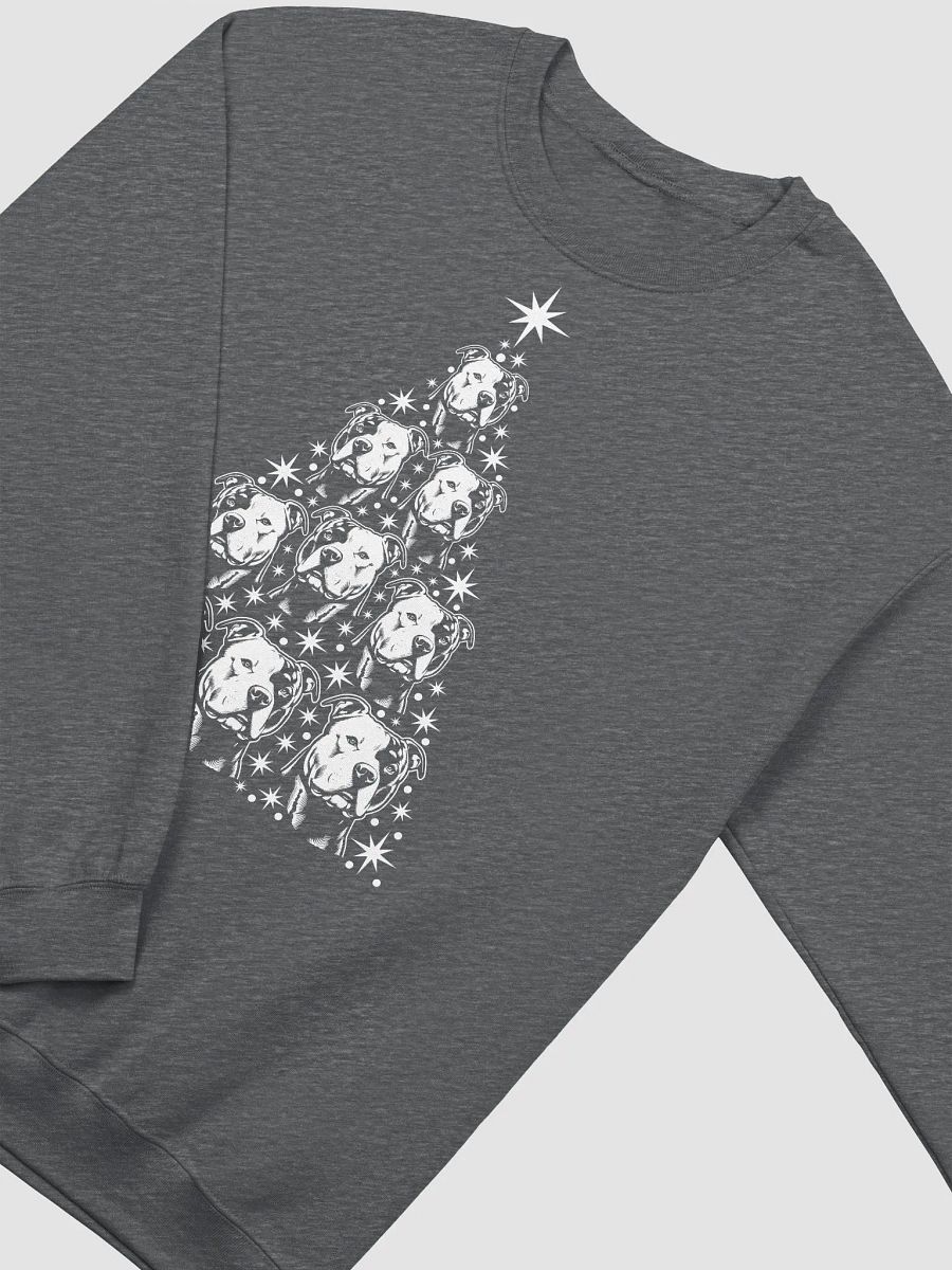 American Staffordshire Terrier Christmas Tree Sweatshirt Design for Staffy Paw-rents product image (9)