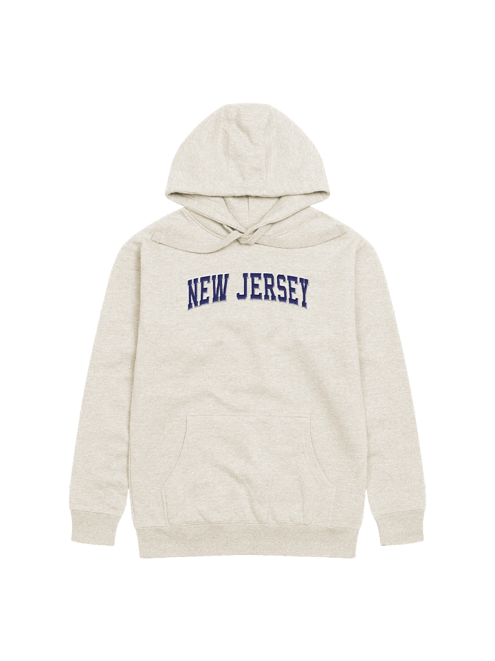 New Jersey Vintage Stylish Embroidery Unisex Premium Hoodie product image (1)