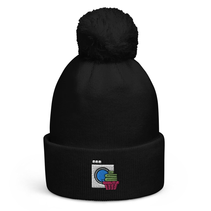 Embroided Logo Puff Beanie product image (1)