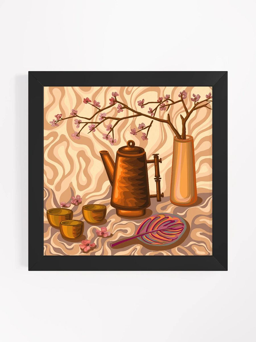 Autumnal Tea Time Framed Poster - Coffee Shop No. 4 product image (6)