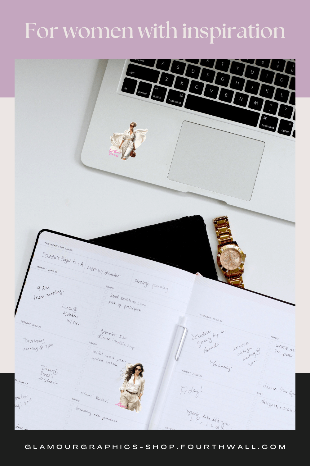 Inspirational sticker, I'm Unstoppable product image (1)