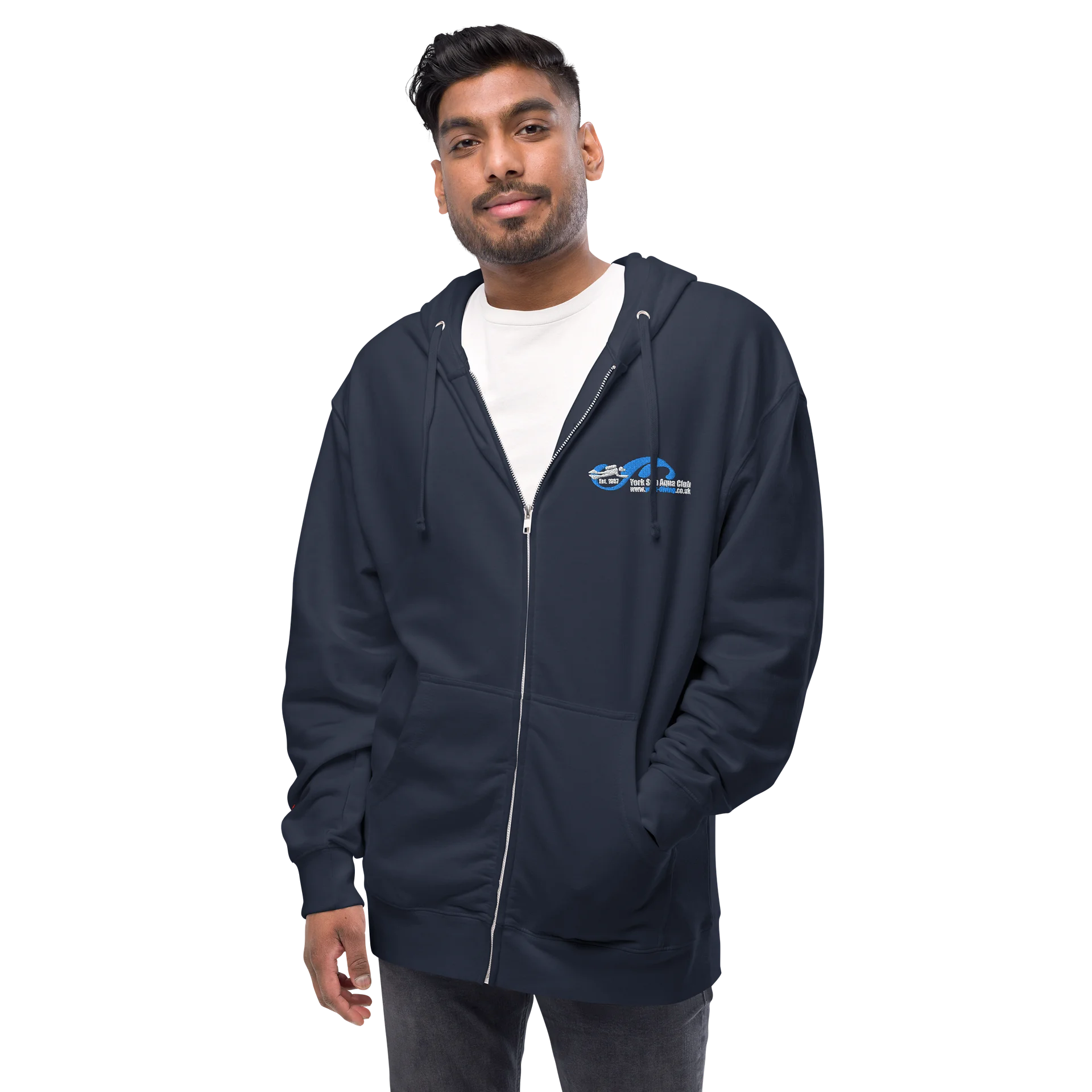 Premium zip-up fleece product image (1)