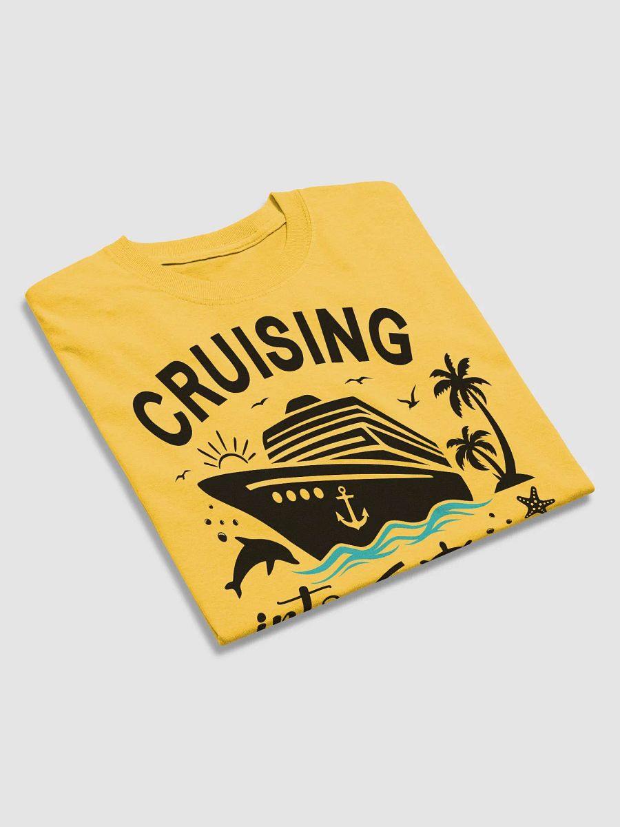 Cruising Into 60th Birthday Gildan 5000 Heavyweight T-Shirt (Daisy) product image (3)