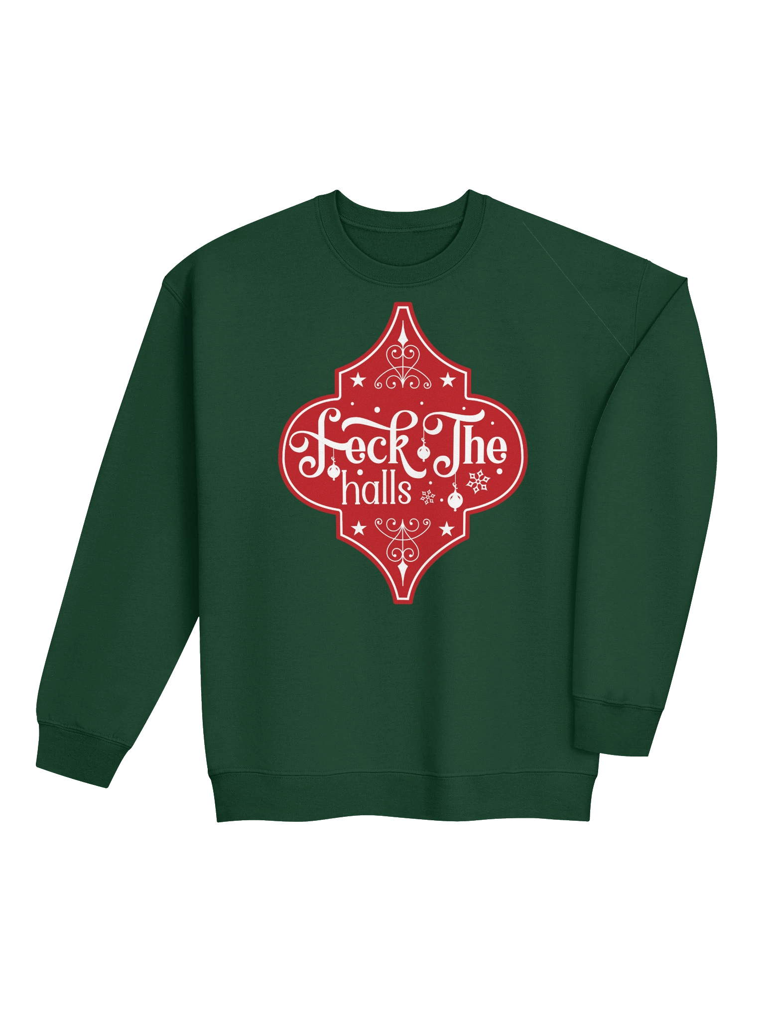 Feck The Halls - Irish Christmas Geansaí | Classic Crewneck product image (6)