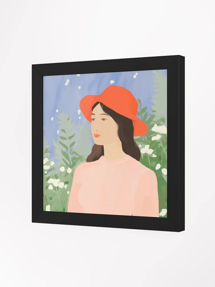 Serene Spring Portrait - Framed Matte Poster product image (20)