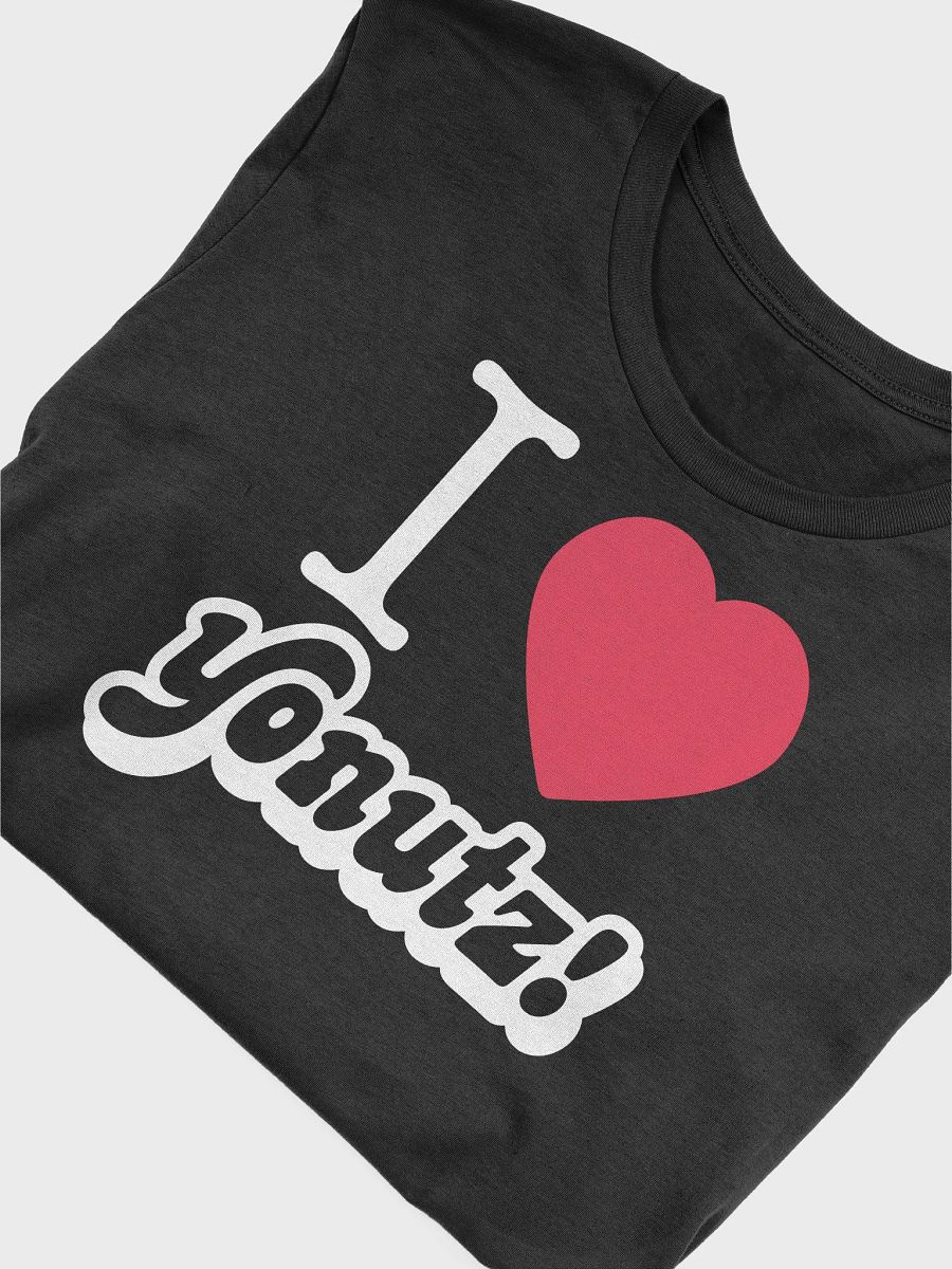 I Heart Yonutz Black T-Shirt product image (5)