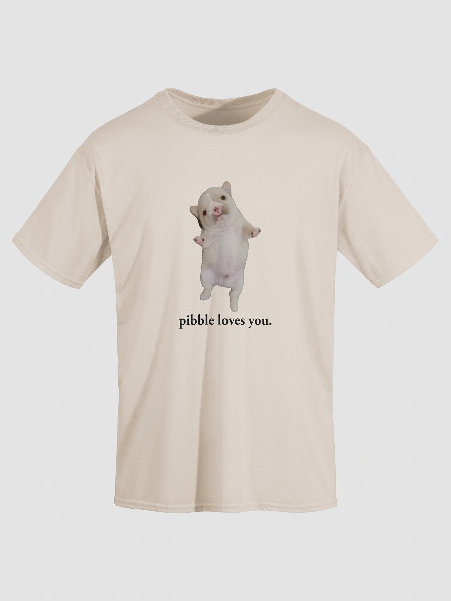 pibble loves you. (tee shirt) - light colors product image (3)