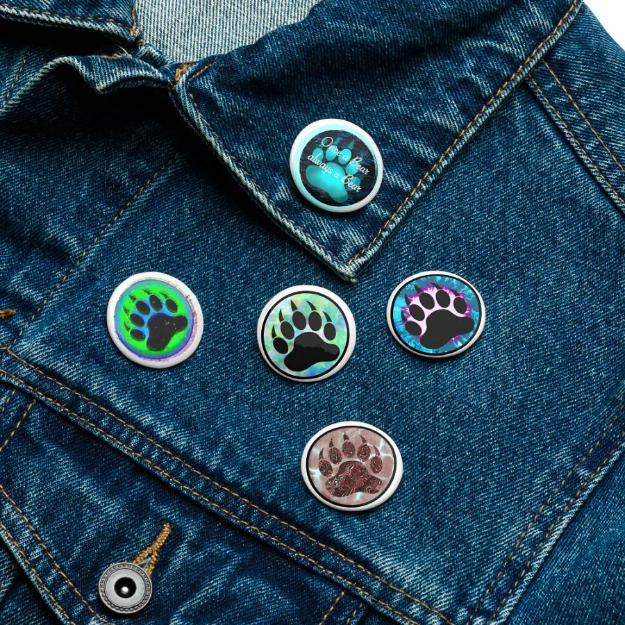 Bear Spirit Pin Button Set product image (8)