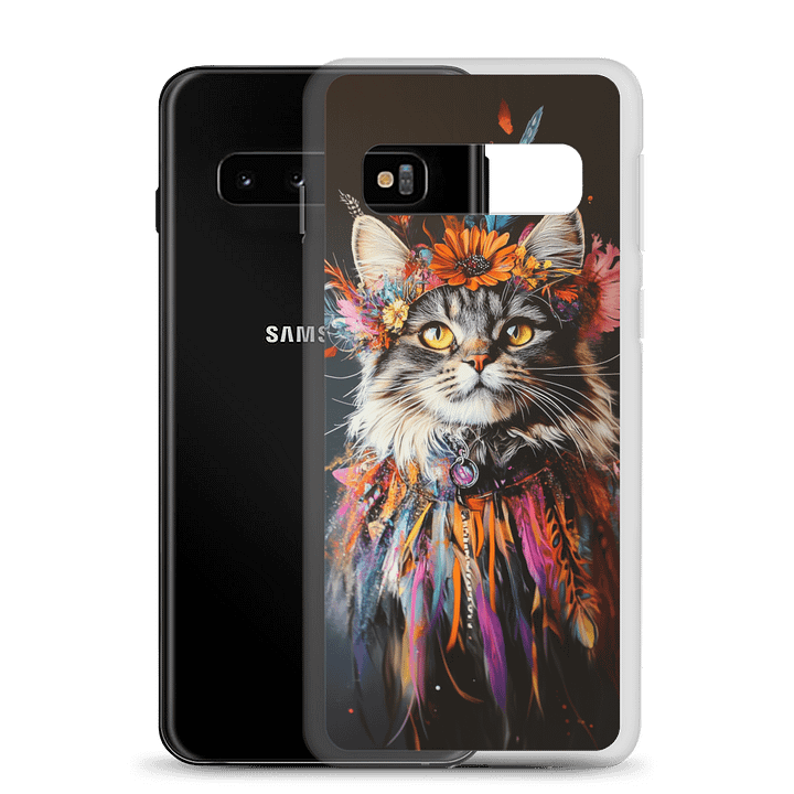 Feline Dreams Samsung® Clear Case product image (22)