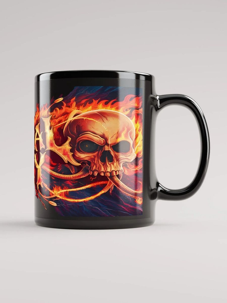 Feral Cry Flaming Skulls Mug product image (1)