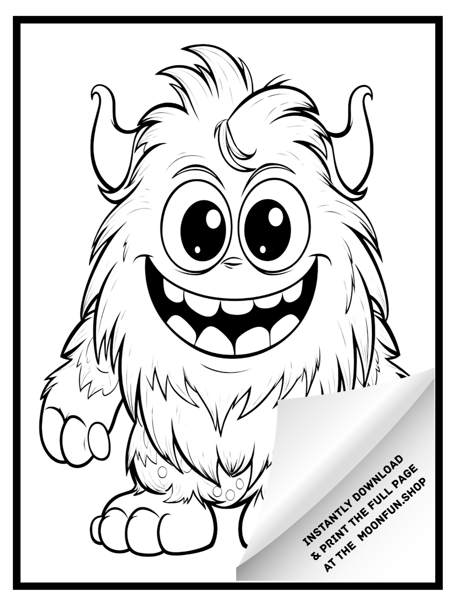 👻 150 Fun & Spooky Halloween Coloring Pages for Kids product image (10)