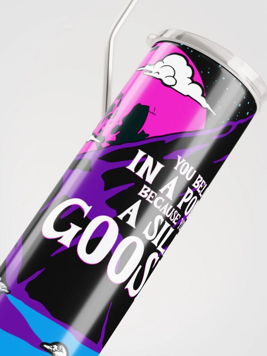 silly goose Moonlit Pond Stainless Steel Tumbler product image (4)