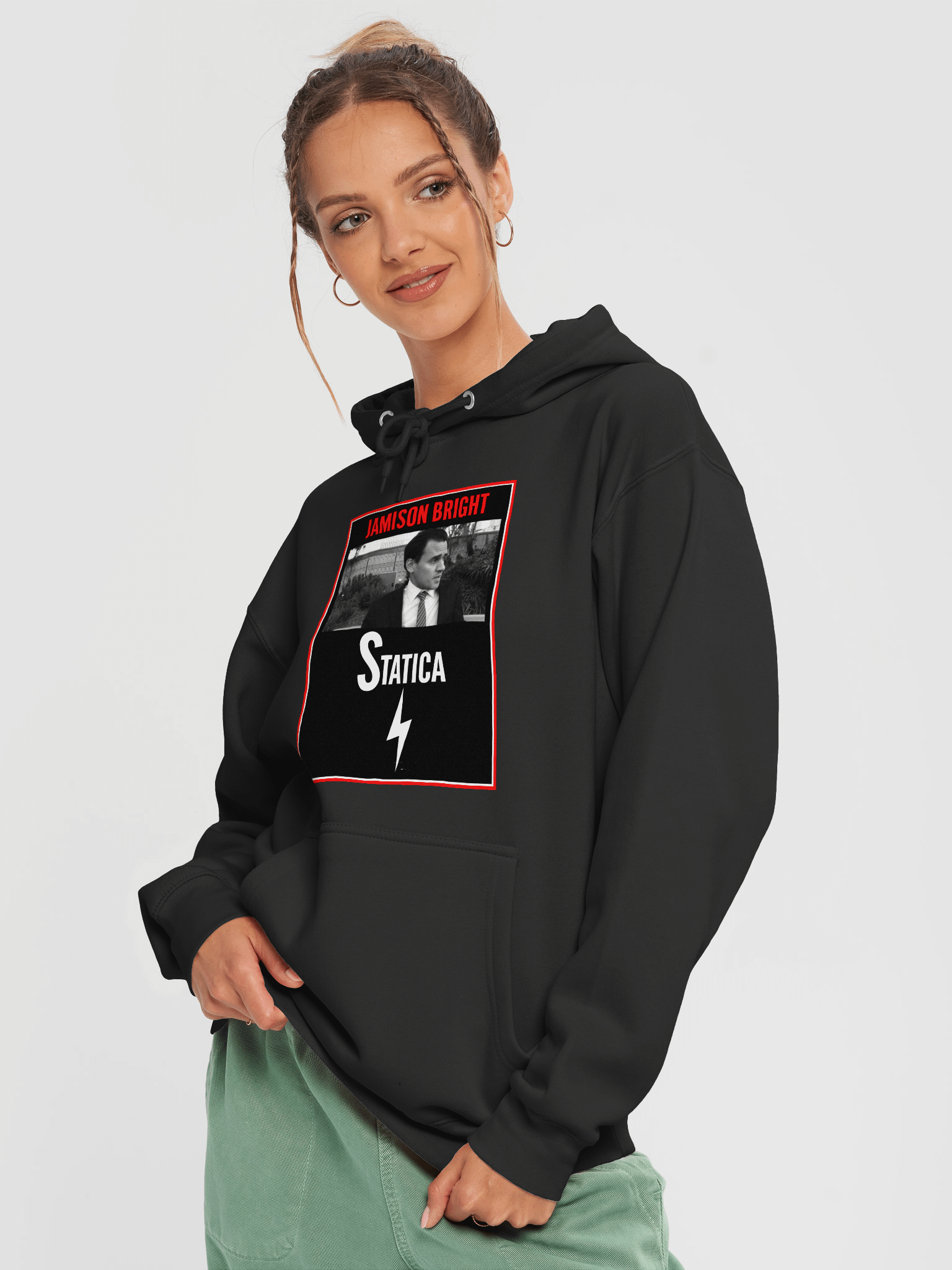 Statica Lightning Bolt Poster One-Sheet Hoodie product image (3)