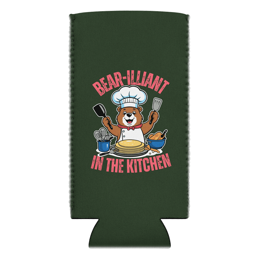 bear-illiant in the kitchen coozie can cooler product image (10)