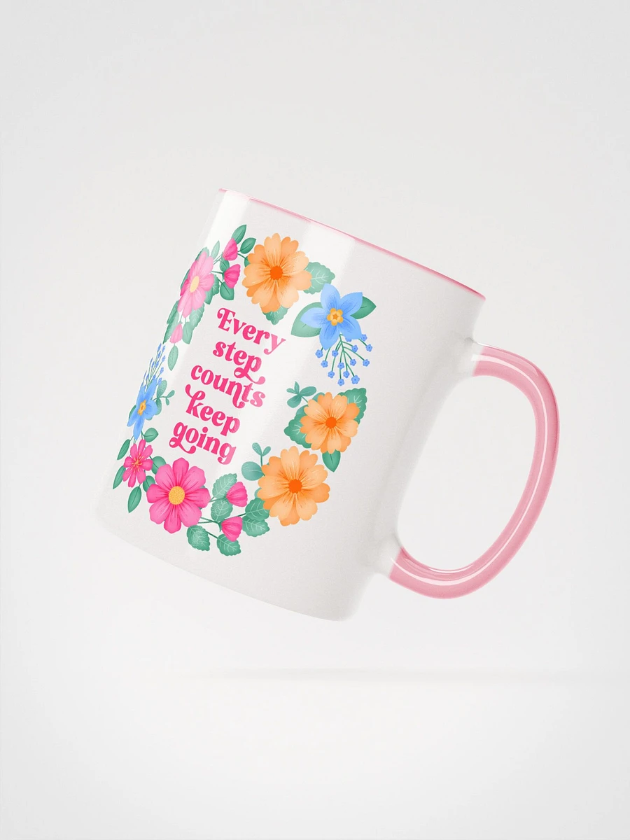 Every step counts keep going - Color Mug product image (2)