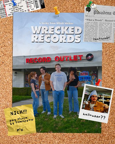 Episode 1 of Wrecked Records is on my page now.

Check back every week for new episodes from our 8 episode first season. 

@w...