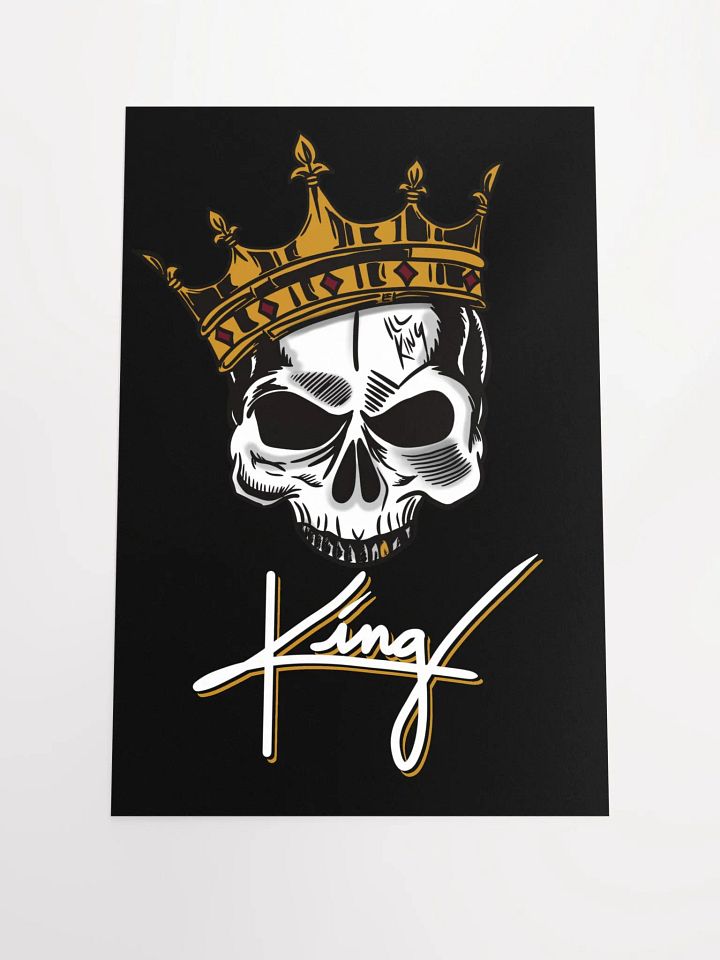 King Poster (Black) product image (1)