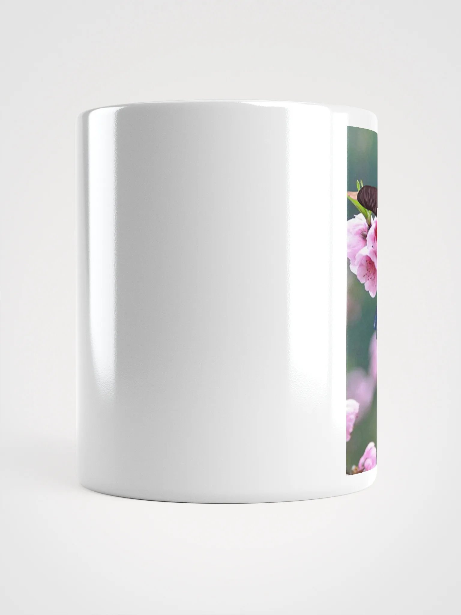 White Glossy Mug: fly product image (14)