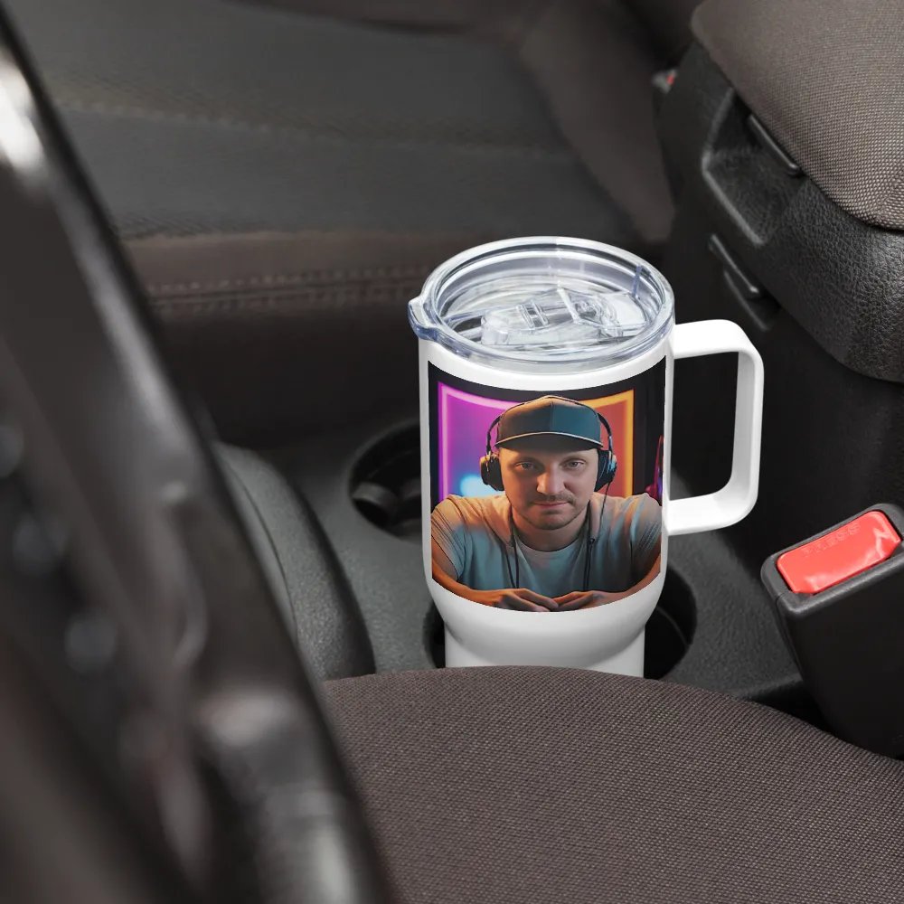 Trink Becher mit Deckel product image (7)