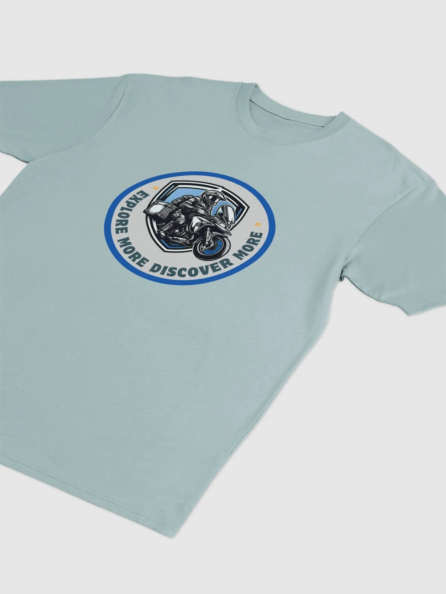 Adventurous Rider Emblem Tee | Explore more discover more product image (14)